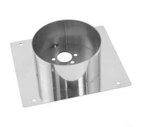 Qualoramall Plaque de montage profonde de 60 mm pour chauffage diesel - Plaque de montage en acier inoxydable pour chauffage diesel chinois