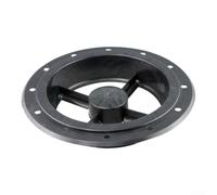 Qualoramall Plaque diffuseur de filtre à sable de 5,1 cm pour filtres de | Uniforme pour la distribution de médias en plastique robuste à débit droit pour la plupart des systèmes de filtration de