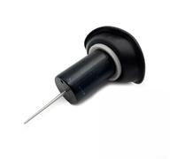 Qualoramall Plongeur de diaphragme de carburateur pour scooter GY6 50 60 80 125 150 CC Moteur cyclomoteur PD18J Pièce de réparation sous vide en plastique noir 5,2 cm