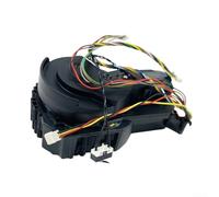 Qualoramall Roue principale de rechange pour aspirateur robot Mova Z60 Ultra Roller, côté gauche ou droit, roulette en plastique noir pour navigation de plancher en bois dur, fonctionnement silencieux