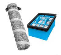 Qualoramall Rouleau brosse et filtre de rechange compatibles avec et modèles 4076 3912 3999 4000 4006 4007 4008 4017 4087, lavable et réutilisable sous vide