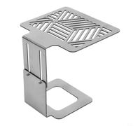 Qualoramall Support de pesée à café en acier inoxydable avec cadre réglable en hauteur compatible avec les machines à expresso pour une préparation précise à la maison, dans la cuisine ou au café