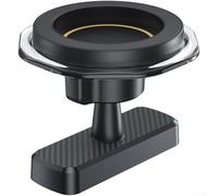 Qualoramall Support de téléphone magnétique pour voiturettes de golf et équipement de gym avec base fine, aimant puissant, joint à rotule réglable à 360 degrés, coussinet en silicone souple pour 10,2