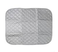 Qualoramall Tapis de repassage résistant à la chaleur pour machine à laver et sèche-linge 48 x 85 cm ou 60 x 55 cm, couverture en coton argenté (45 x 85 cm)