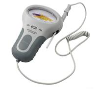 Qualoramall Testeur d'eau portable PC102, double fonction CL2 et pH-mètre pour piscines et spas, analyseur numérique compact de qualité de l'eau avec lectures rapides et précises, léger gris D