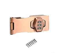 Qualoramall Verrou de porte d'armoire à combinaison en alliage de zinc avec mot de passe modifiable, étanche et antivol pour tiroir et placard pour armoire, réfrigérateur, chambre ou porte de clôture