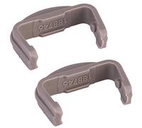 Qualtex Front End Panier Rail capuchons pour Arecelik D3543fw lave-vaisselle - Lot de 2