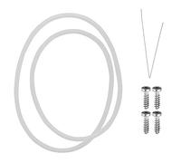 Qualtex Kit de réparation de pompe à joint de pot pour lave-vaisselle Bosch Siemens 12005744 12005317