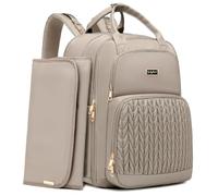 Qualyphant Sac à dos à langer extra large pour 2 enfants jumeaux - Sac à langer extensible (30-38 L) - Sac à dos de voyage pour bébé avec tapis à langer pour maman et papa (matelassé, résistant à