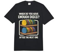 Quand Avez-Vous Assez de disques Funny Disc Golf Comfort Colors Adult Heavyweight T-Shirt