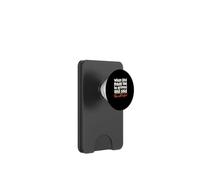 Quand Dieu m'a créé, il a souri, ce Sera Une Foi Amusante PopSockets PopWallet pour MagSafe