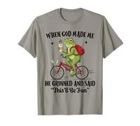 Quand Dieu m'a créé, il a souri et a Dit Un Dicton Sarcastique « Grenouille » T-Shirt