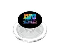 Quand Dieu m'a créée, il a souri et m'a Dit Que ce Serait Amusant PopSockets PopGrip pour MagSafe
