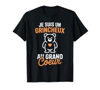 Quand Dieu Me Créa Il Dit Bon Courage Humour Phrase Drôle T-Shirt