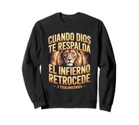Quand Dieu Te Respira El Infierno Retrocede - Chrétien Sweatshirt