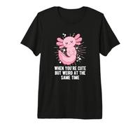 Quand il est Mignon mais étrange à la Fois, Axolotl Animal Alover T-Shirt Haut de Gamme