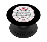 Quand il n'y a Pas de WiFi, il y a la Paix (Digital Detox) PopSockets PopGrip Adhésif