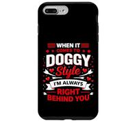 Quand il s'agit de Doggy Style, Je suis à 100% en Retard (Back) Coque pour iPhone 7 Plus/8 Plus