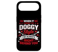 Quand il s'agit de Doggy Style, Je suis à 100% en Retard (Back) Coque pour iPhone Air