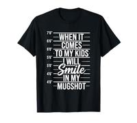 Quand il s'agit de Mes Enfants, Je sourirai sur ma Photo T-Shirt