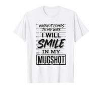 Quand il s'agit de Mes Enfants, Je sourirai sur ma Photo T-Shirt