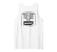 Quand il s'agit de Mon Enfant, Je sourirai sur ma Photo de Papa Débardeur