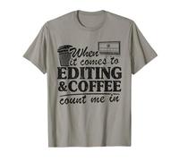 Quand il s'agit de Montage et de café, comptez sur Moi en cinéaste T-Shirt