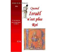 Quand Israel N'Est Plus Roi