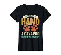 Quand j'ai eu besoin d'un coup de main, un cavapoo m'a donné sa patte, un amoureux des chiens T-Shirt