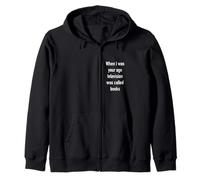 Quand J'avais Ton âge, la télévision s'appelait Livres. Sweat à Capuche