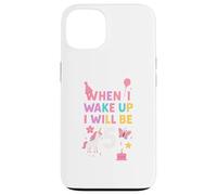 Quand Je me réveillerai, j'aurai 5 Ans, Une Fille de 5 Ans Coque pour iPhone 13
