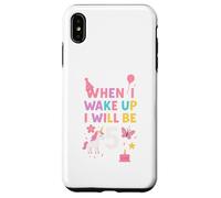 Quand Je me réveillerai, j'aurai 5 Ans, Une Fille de 5 Ans Coque pour iPhone XS Max