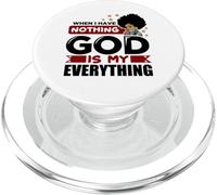Quand Je n'ai Rien, Dieu chrétien, Hommes, Femmes, chrétiens PopSockets PopGrip pour MagSafe
