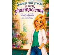 Quand je serai grande, je serai pharmacienne: Un livre inspirant pour les filles qui rêvent de soigner le monde avec science et passion