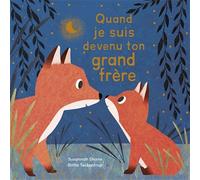 Quand je suis devenu ton grand frère - Britta Teckentrup - 1 2 3 Soleil - cartonné - Album jeunesse