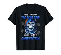 Quand Je suis né, Le Diable a Dit : « Oh, Merde, compétition, Skeleton ». T-Shirt