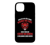 Quand Je Viens dans l'enfer, Le Diable quitte Son trône. Coque pour iPhone 14 Plus