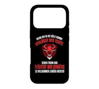 Quand Je Viens dans l'enfer, Le Diable quitte Son trône. Coque pour iPhone 17 Pro