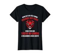 Quand Je Viens dans l'enfer, Le Diable quitte Son trône. T-Shirt Graphique avec Valeur
