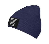 Quand J'Étais Enfant, Ce n'est Pas Ce À Quoi Je M'Attendais Bonnet en Tricot Unisexe Bonnet Homme Respirant Chapeau pour Extérieur Vie Quotidienne Conduite