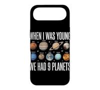 Quand j'étais Jeune, Nous Avions 9 planètes Astronomie du système Solaire Coque pour iPhone Air
