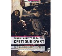 QUAND L ARTISTE SE FAIT Critique d'art