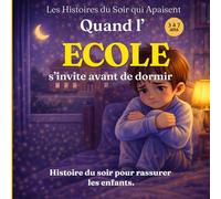 Quand l’école s’invite avant de dormir: Une histoire du soir pour apaiser les enfants