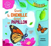 Laura Deo – Quand la chenille devient un papillon : Construis ta maquette ! – Cartonné, Document jeunesse