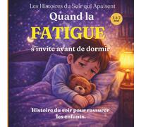 Quand la fatigue s’invite avant de dormir: Une histoire du soir pour rassurer les enfants