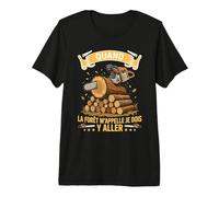 Quand La Forêt m'appelle Je Dois Y Aller Forestier T-Shirt Haut de Gamme