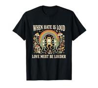 Quand la Haine est Forte, l'amour Doit être Plus Fort | LGBT Pride Rainbow T-Shirt
