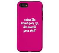 Quand la Main se lève, la Bouche se Ferme Meme Counselor Fan Coque pour iPhone SE (2020) / 7/8