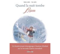 Quand la nuit tombe - Lisou - Marion Achard - Delcourt - cartonné - Bande dessinée