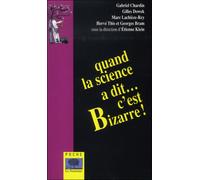 Quand la science a dit c'est bizarre ! - Poche - Etienne Klein - Le Pommier - Poche - Guide